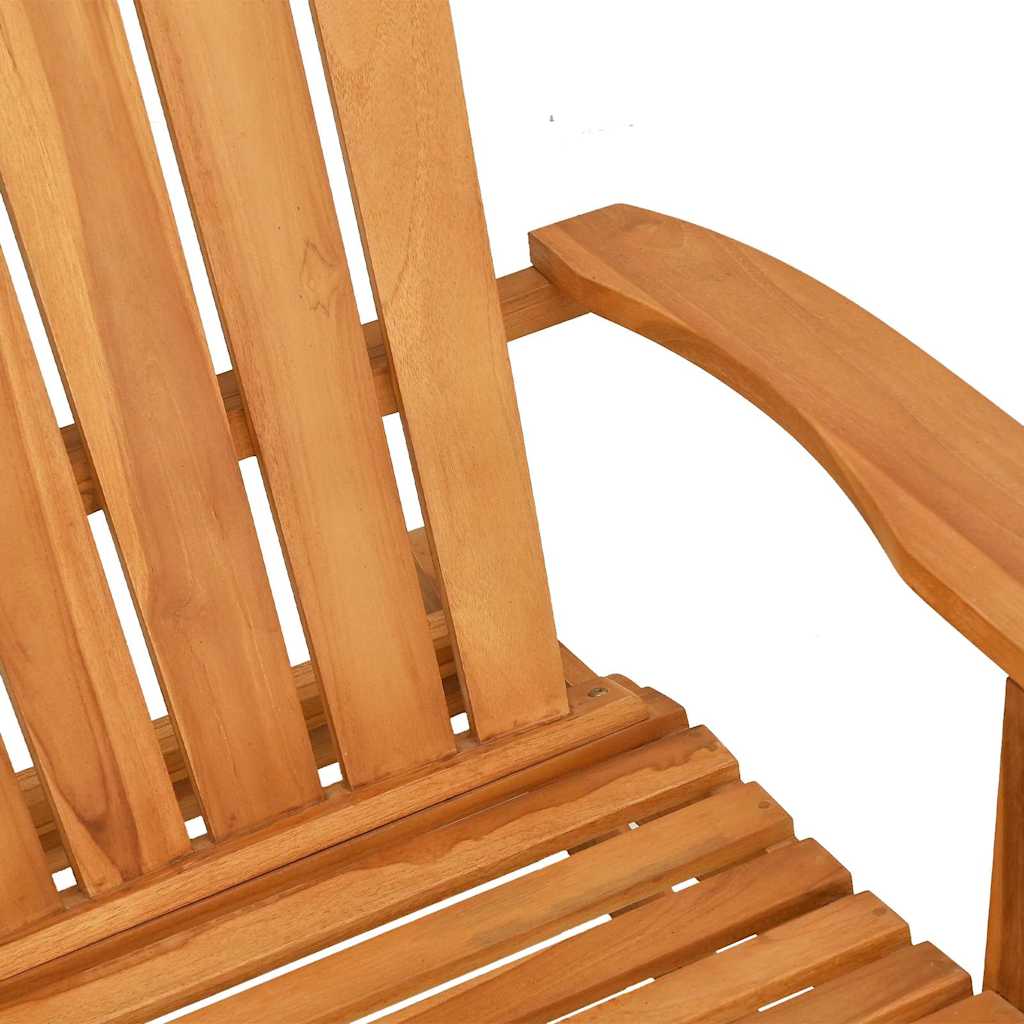 tömör tíkfa kerti Adirondack hintaszék