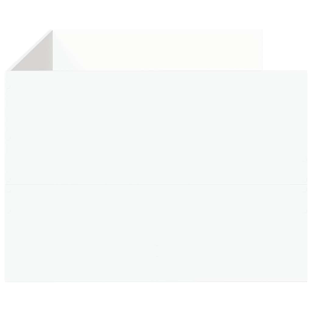fehér kanapéágy fiókkal matrac nélkül 90x190 cm