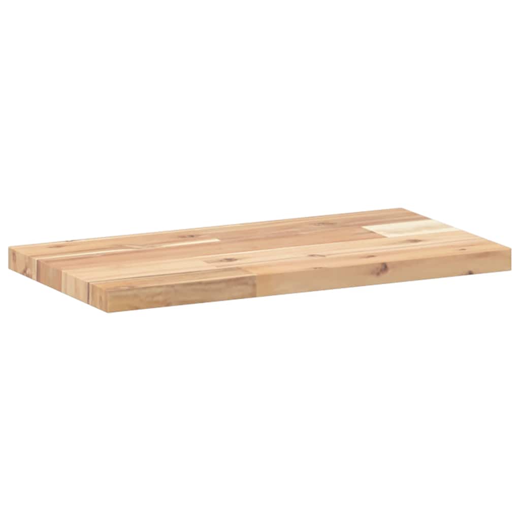 3 db kezeletlen tömör akácfa függőpolc 40 x 20 x 2 cm