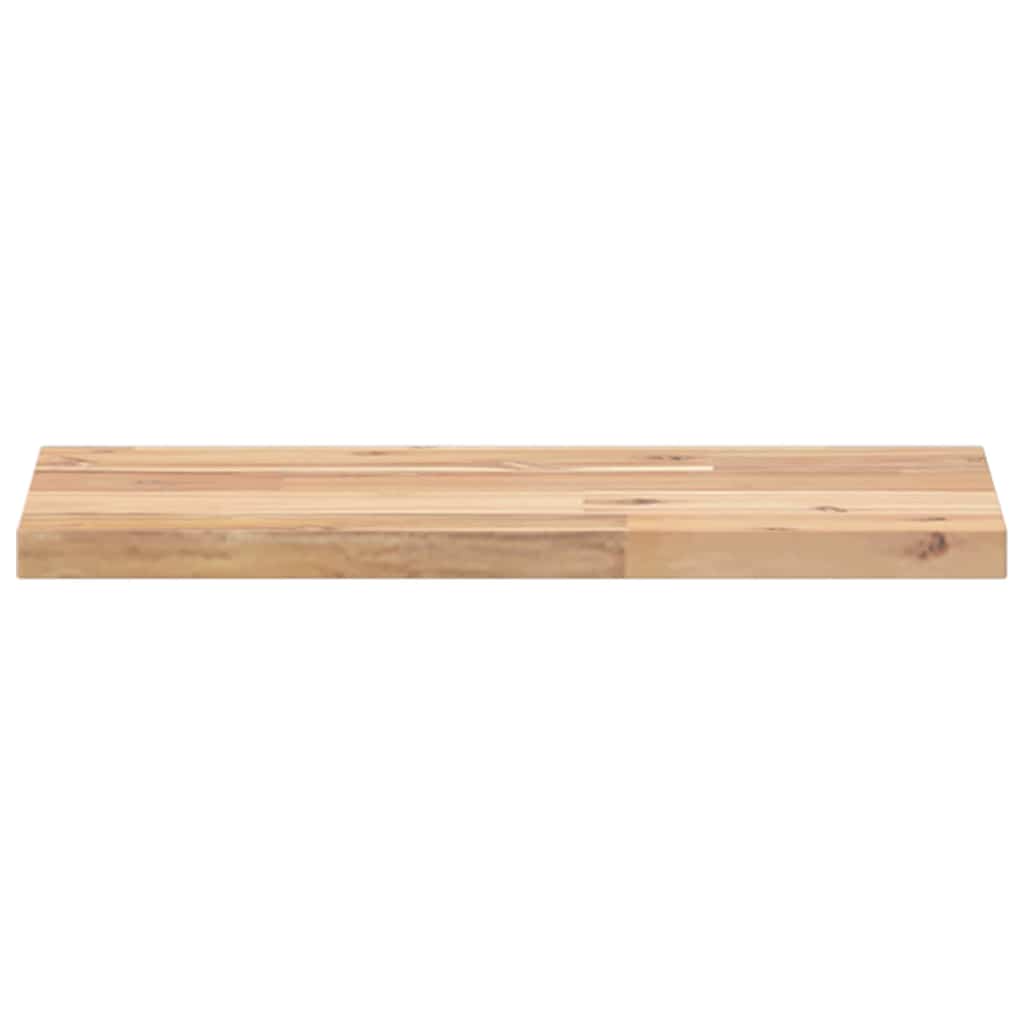 4 db kezeletlen tömör akácfa függőpolc 40 x 20 x 2 cm
