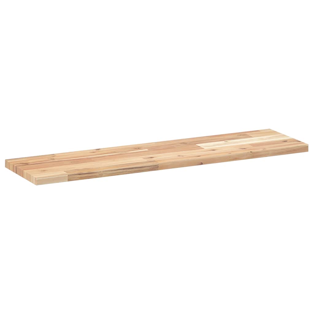 3 db kezeletlen tömör akácfa függőpolc 80 x 20 x 2 cm