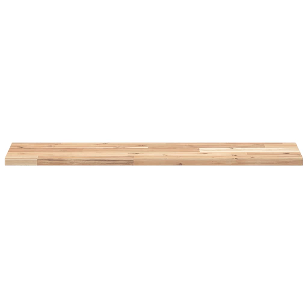 3 db kezeletlen tömör akácfa függőpolc 100 x 20 x 2 cm