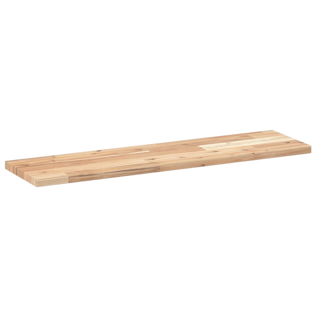 3 db kezeletlen tömör akácfa függőpolc 100 x 20 x 2 cm