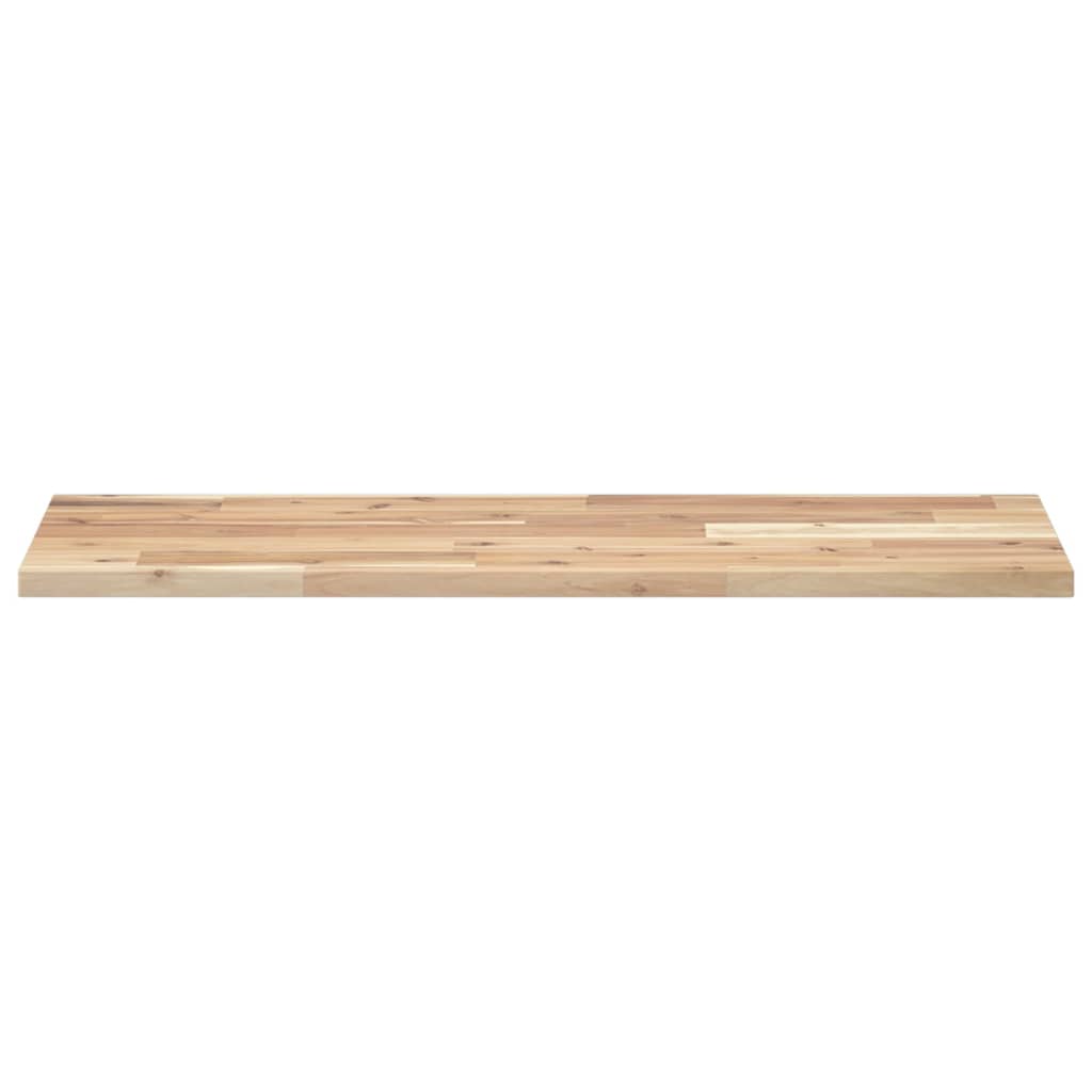 2 db kezeletlen tömör akácfa függőpolc 100 x 30 x 2 cm
