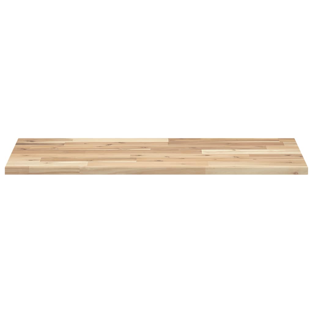 2 db kezeletlen tömör akácfa függőpolc 100 x 40 x 2 cm
