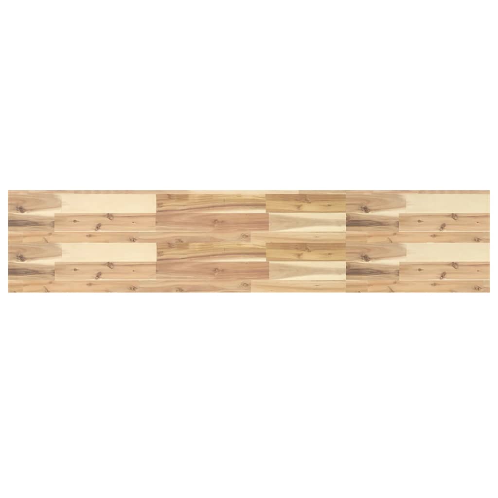 3 db kezeletlen tömör akácfa függőpolc 140 x 30 x 4 cm