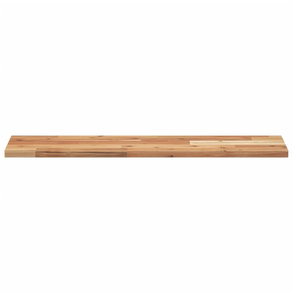 4 db olajbevonatú tömör akácfa függőpolc 100 x 20 x 2 cm