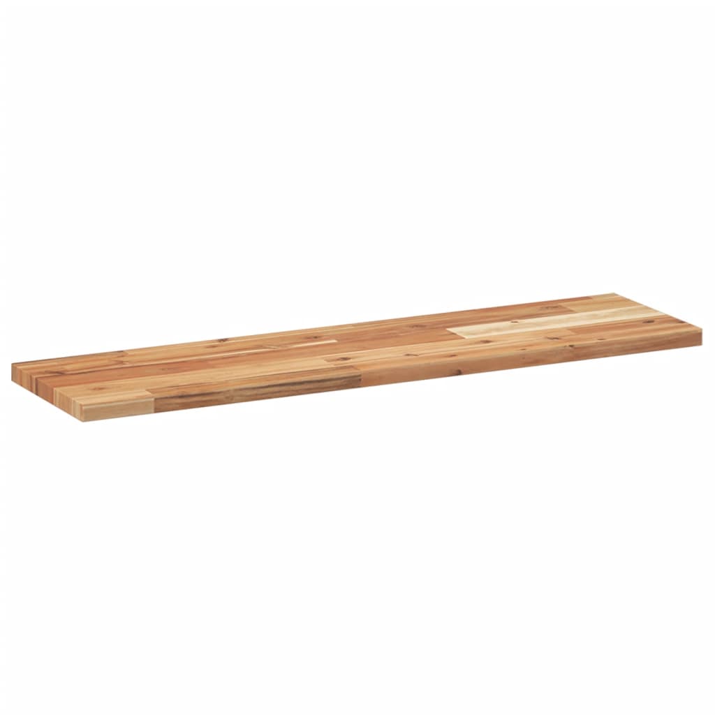 4 db olajbevonatú tömör akácfa függőpolc 100 x 20 x 2 cm