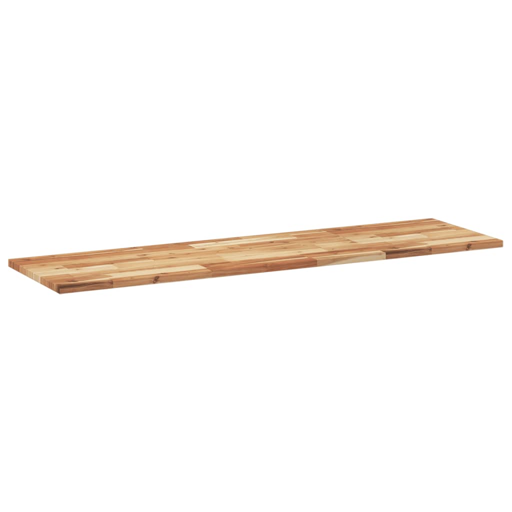 olajbevonatú tömör akácfa függőpolc 160 x 40 x 2 cm