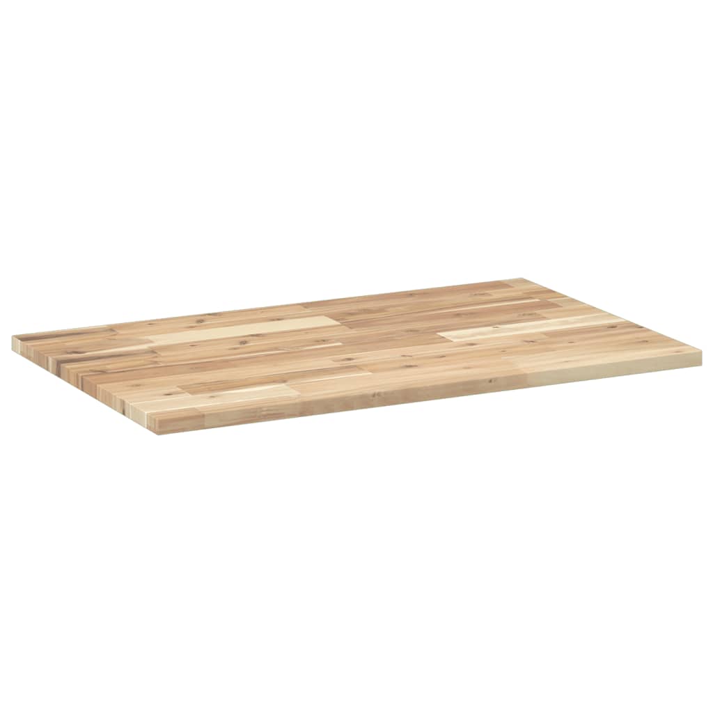 kezeletlen tömör akácfa fürdőszobapult 80x50x2 cm