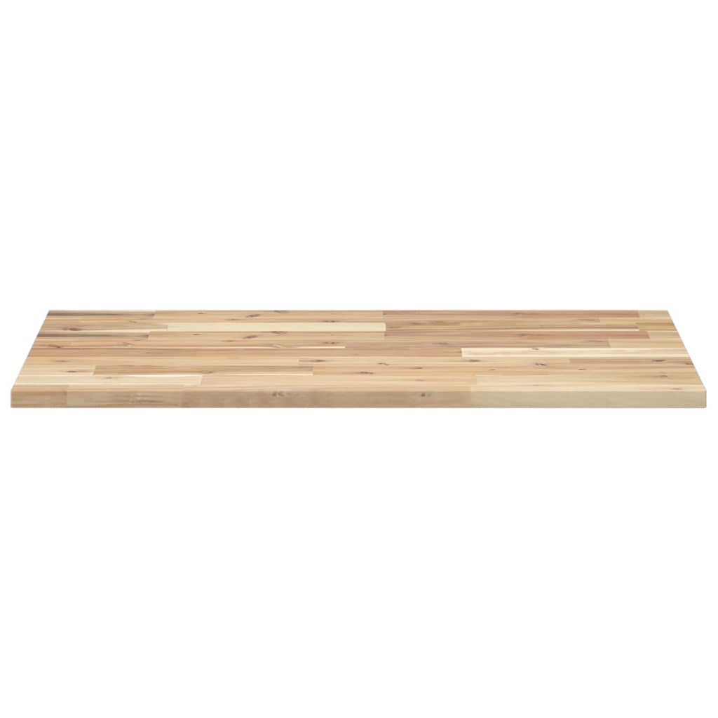 kezeletlen tömör akácfa fürdőszobapult 100x50x2 cm