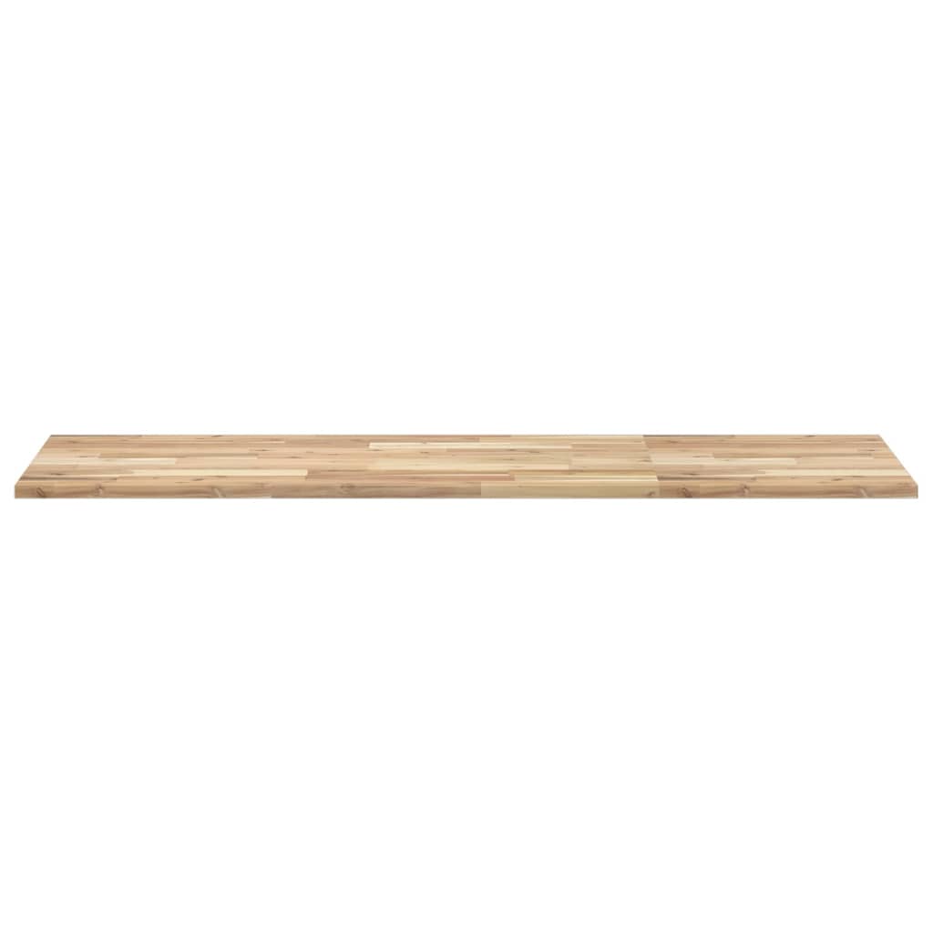 kezeletlen tömör akácfa fürdőszobapult 120x50x2 cm