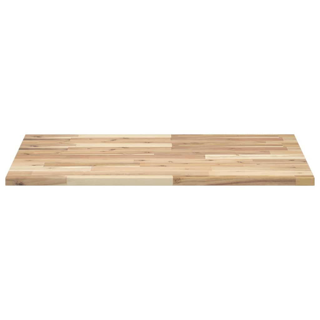 kezeletlen tömör akácfa fürdőszobapult 80x60x2 cm