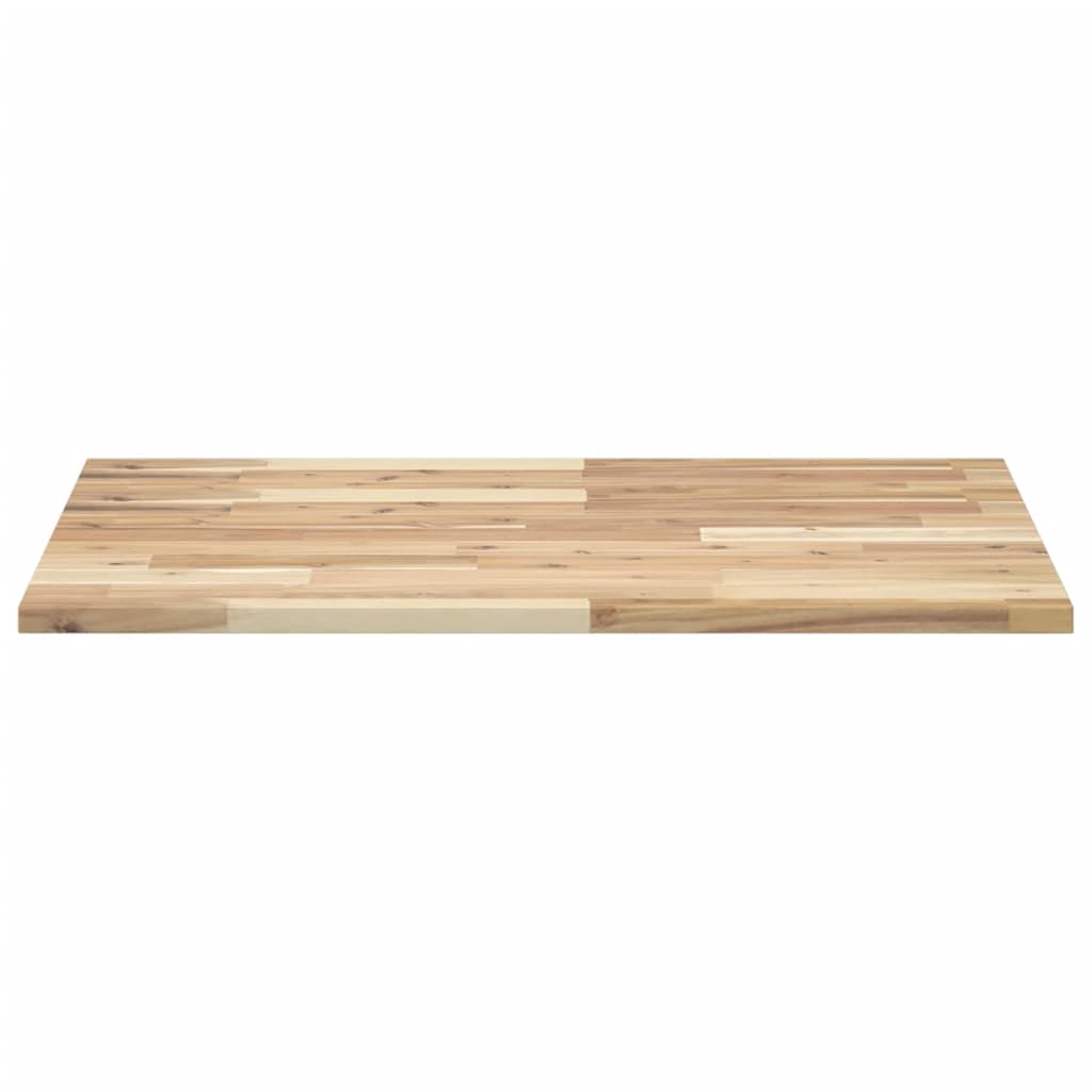 kezeletlen tömör akácfa fürdőszobapult 100x60x2 cm