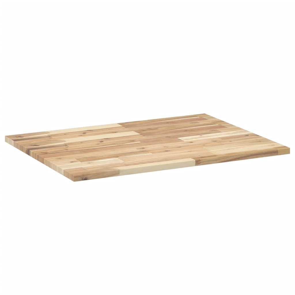 kezeletlen tömör akácfa fürdőszobapult 100x60x2 cm