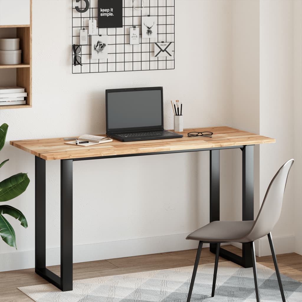 kezeletlen tömör akácfa fürdőszobapult 120x60x2 cm