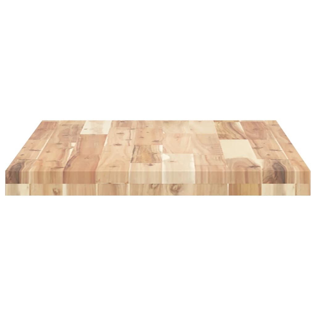 kezeletlen tömör akácfa fürdőszobapult 100x50x4 cm