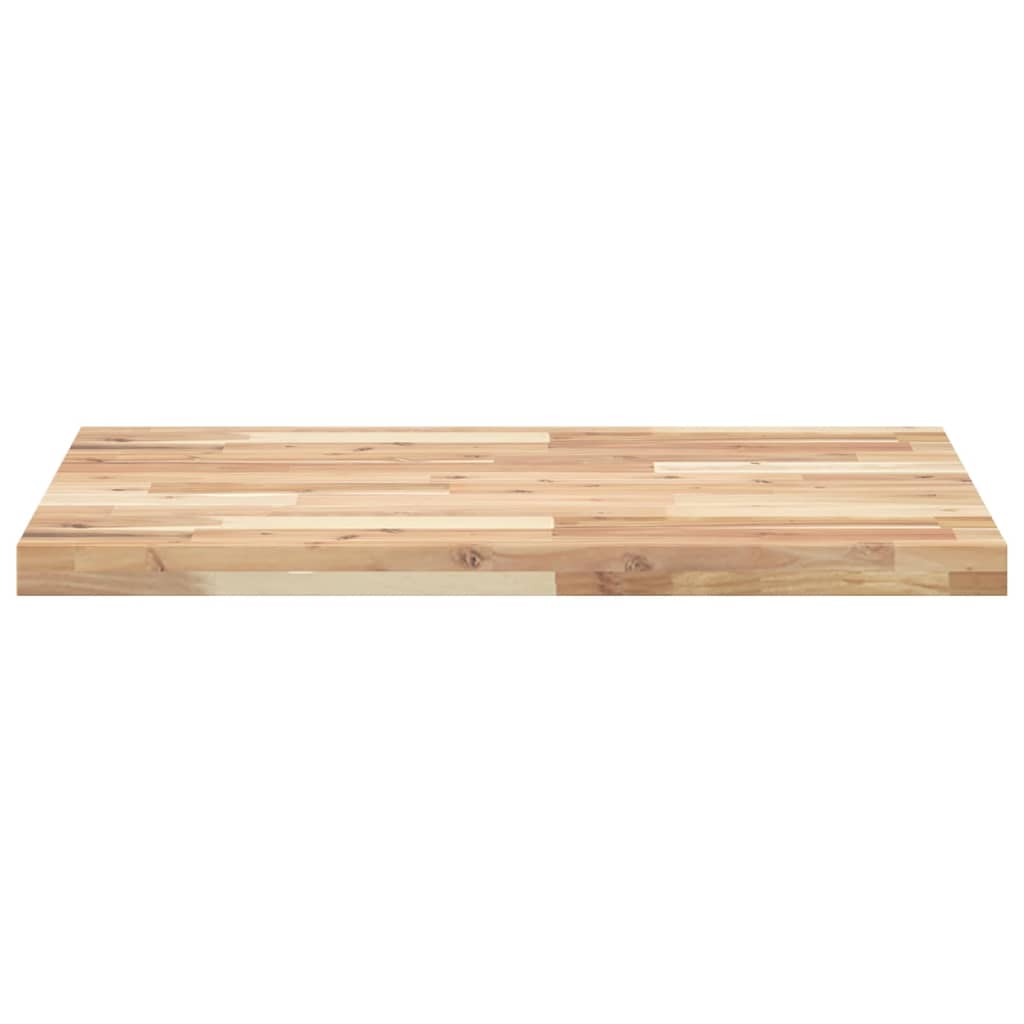 kezeletlen tömör akácfa fürdőszobapult 80x60x4 cm