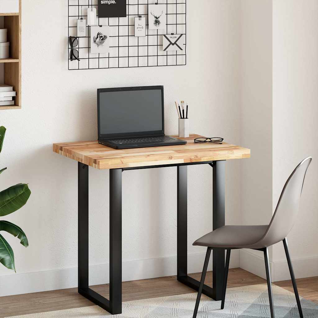 kezeletlen tömör akácfa fürdőszobapult 100x60x4 cm