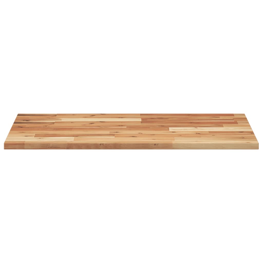 olajbevonatú tömör akácfa fürdőszobapult 100 x 50 x 2 cm