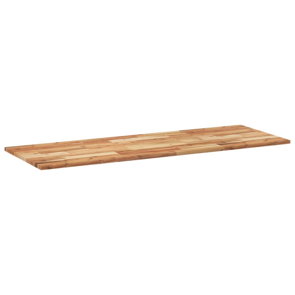 olajbevonatú tömör akácfa fürdőszobapult 120 x 50 x 2 cm
