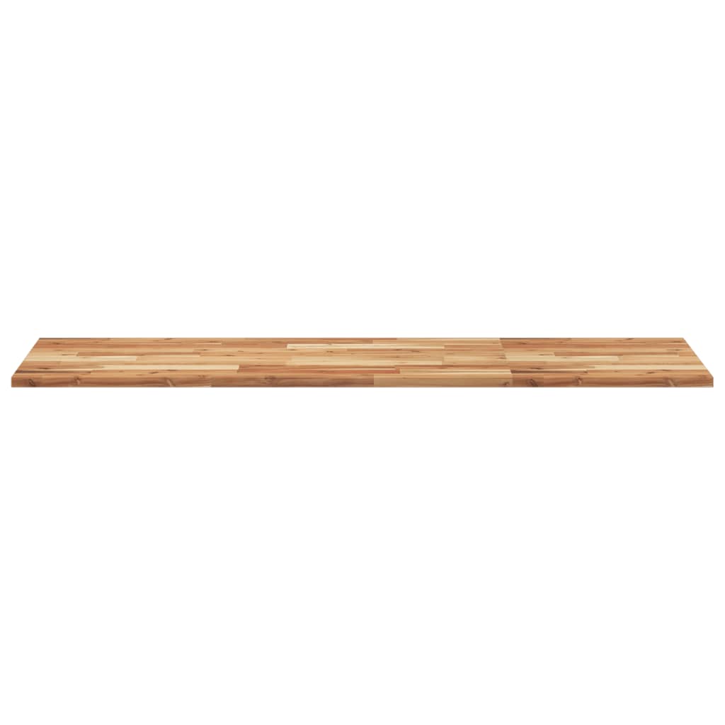 olajbevonatú tömör akácfa fürdőszobapult 140 x 50 x 2 cm