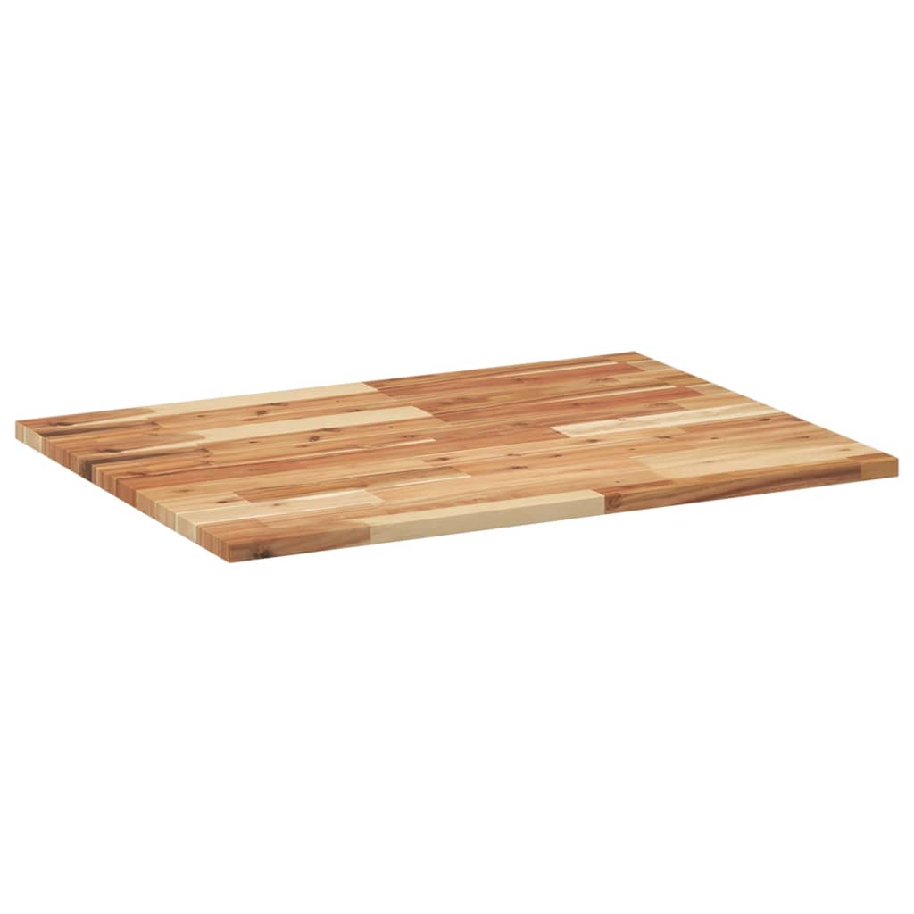 olajbevonatú tömör akácfa fürdőszobapult 100 x 60 x 2 cm