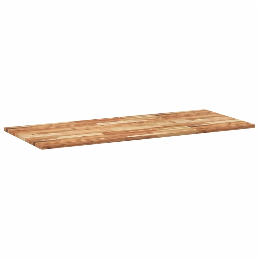 olajbevonatú tömör akácfa fürdőszobapult 140 x 60 x 2 cm
