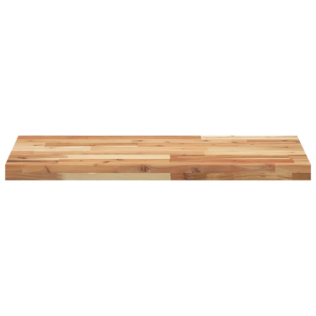 olajbevonatú tömör akácfa fürdőszobapult 120 x 40 x 4 cm