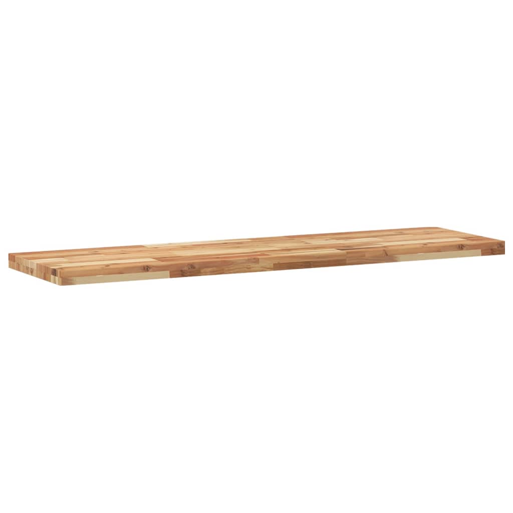 olajbevonatú tömör akácfa fürdőszobapult 120 x 40 x 4 cm