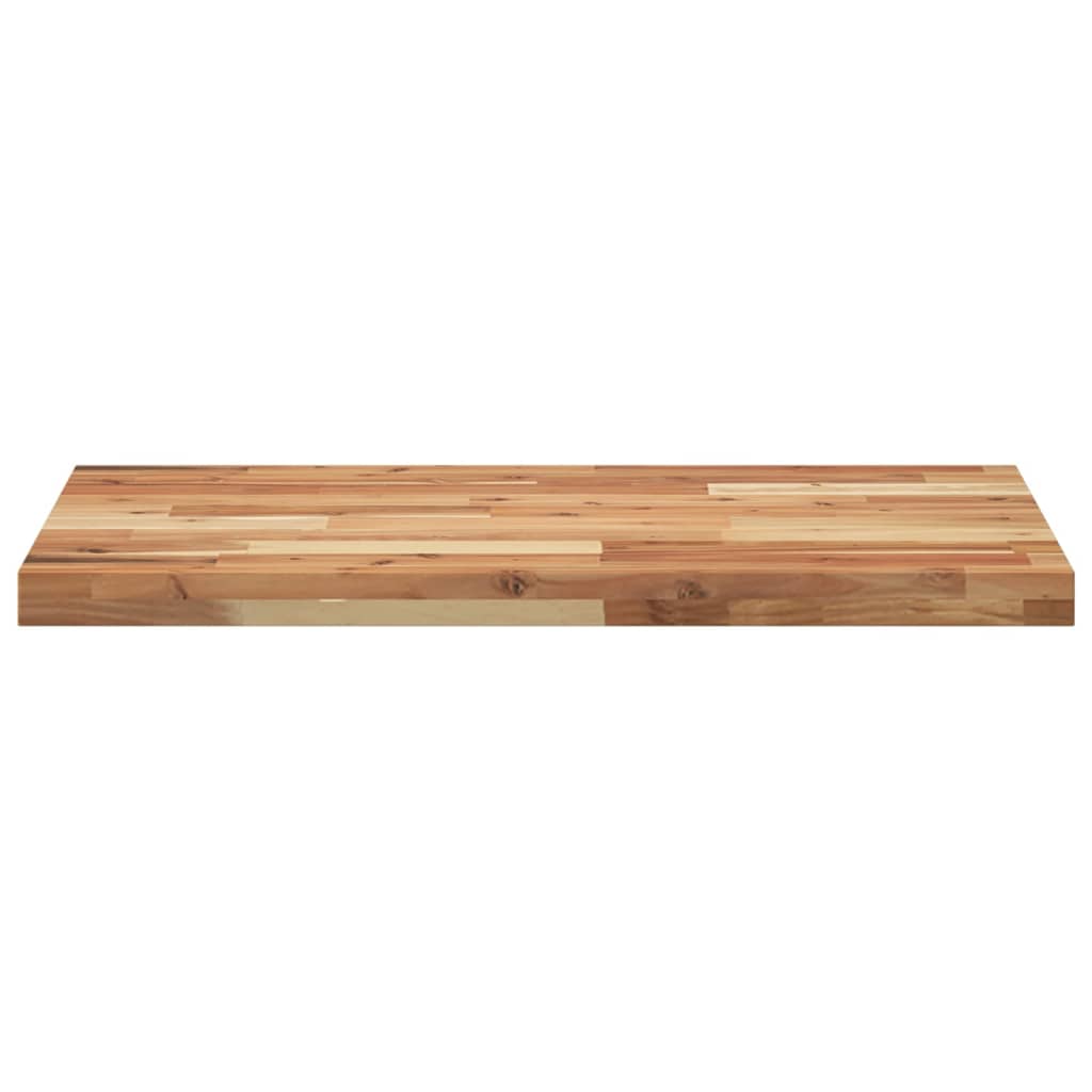 olajbevonatú tömör akácfa fürdőszobapult 80 x 50 x 4 cm