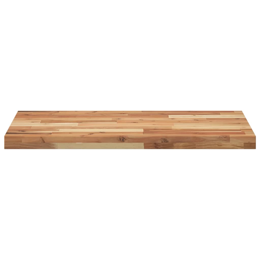 olajbevonatú tömör akácfa fürdőszobapult 100 x 50 x 4 cm