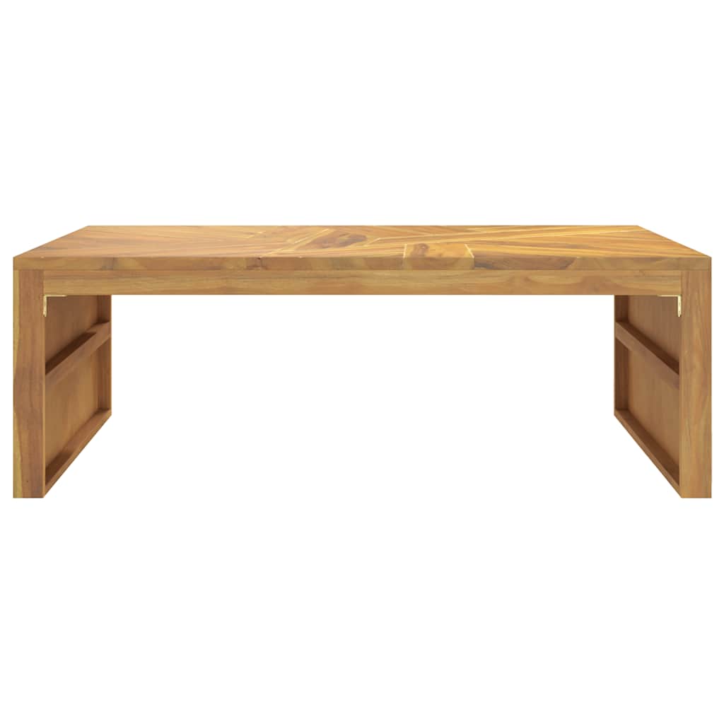 tömör tíkfa dohányzóasztal 110x60x38