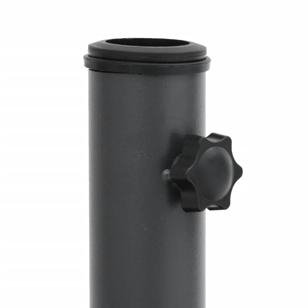 kerek napernyőtalp rúdhoz Ø32/35/38 mm 25 kg