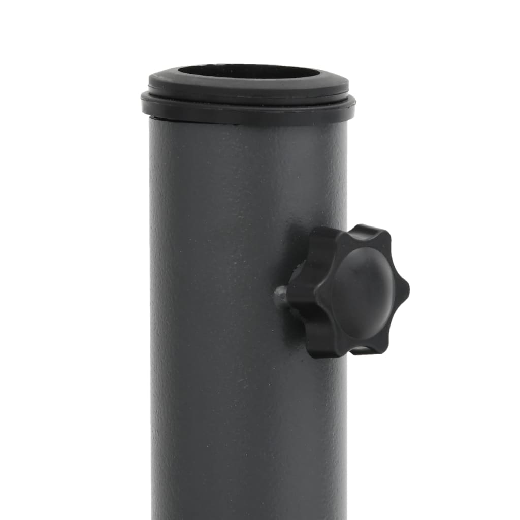 négyzet alakú napernyőtalp Ø32/38/48 mm-es rúdhoz 17 kg