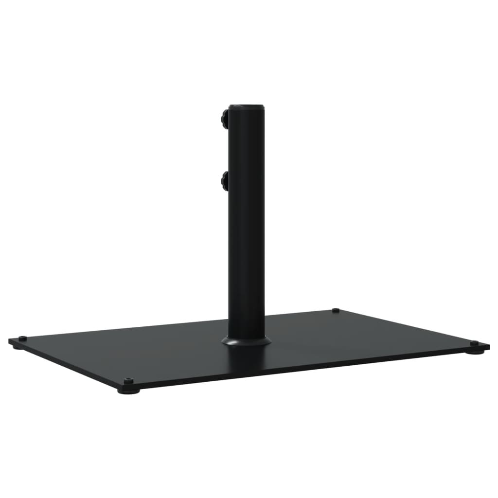 téglalap alakú napernyőtalp Ø32/38/48 mm-es rúdhoz 15 kg