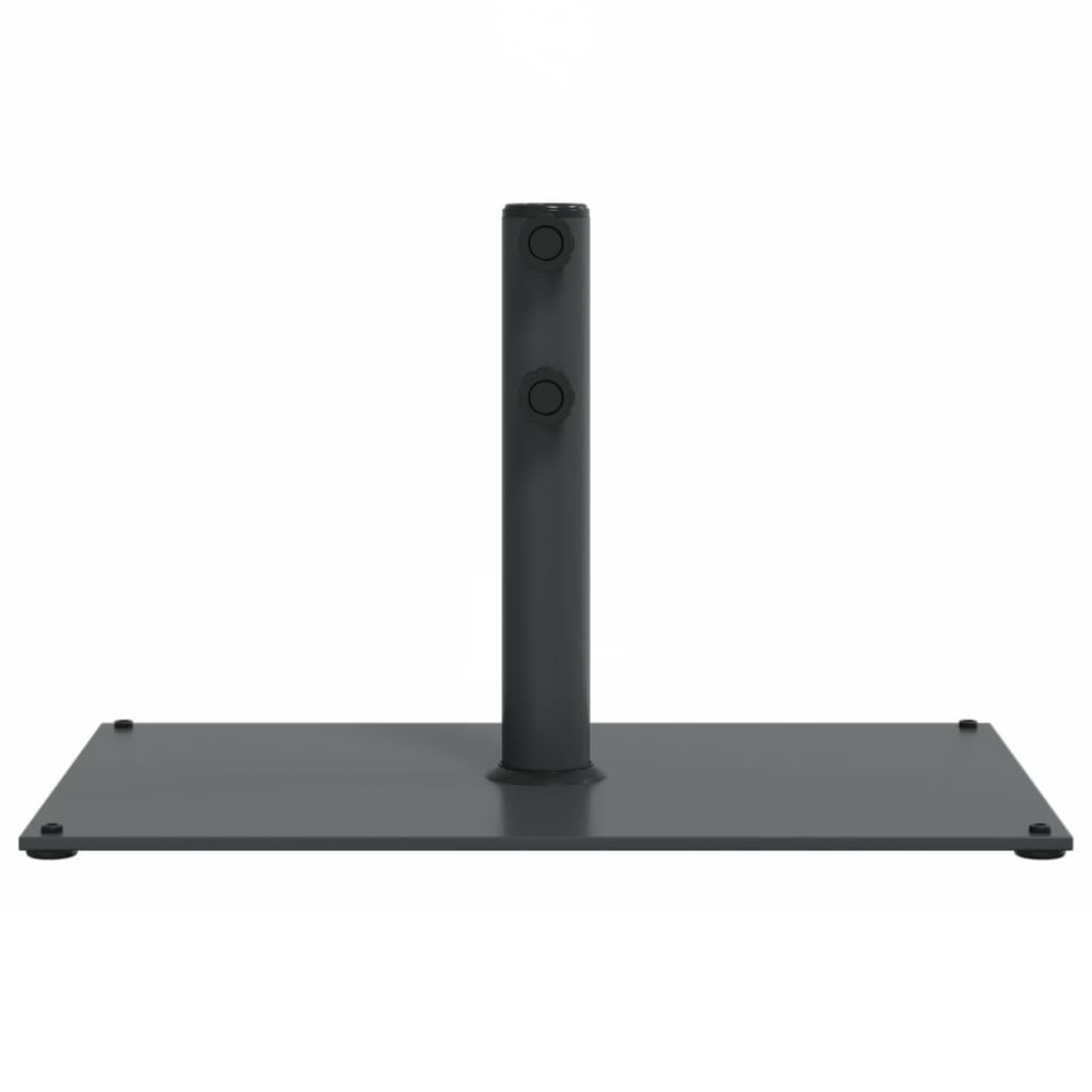 téglalap alakú napernyőtalp Ø32/38/48 mm-es rúdhoz 15 kg