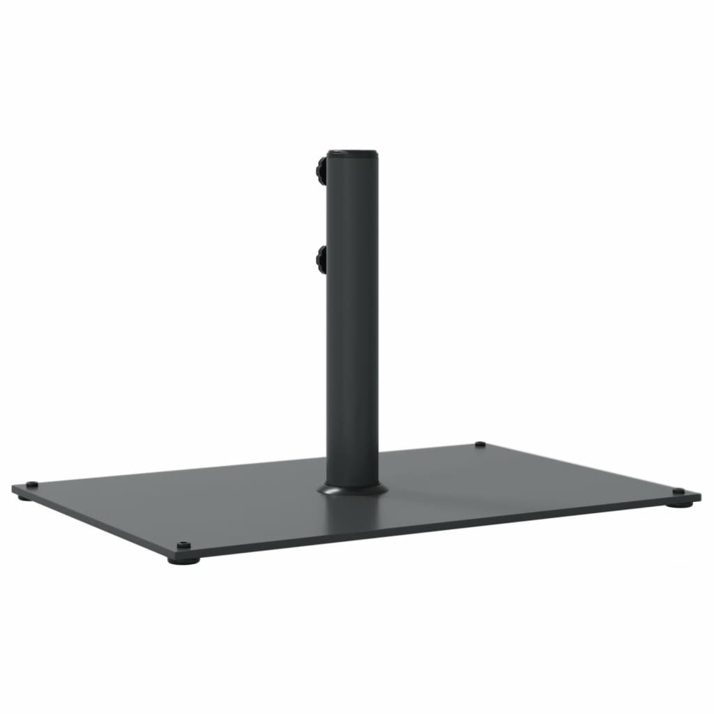 téglalap alakú napernyőtalp Ø32/38/48 mm-es rúdhoz 15 kg