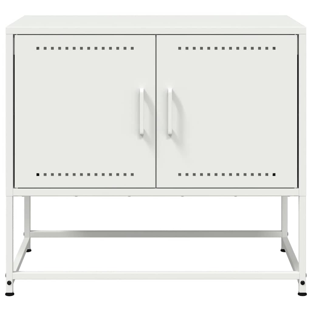 fehér acél TV-szekrény 68,5x39x60,5 cm