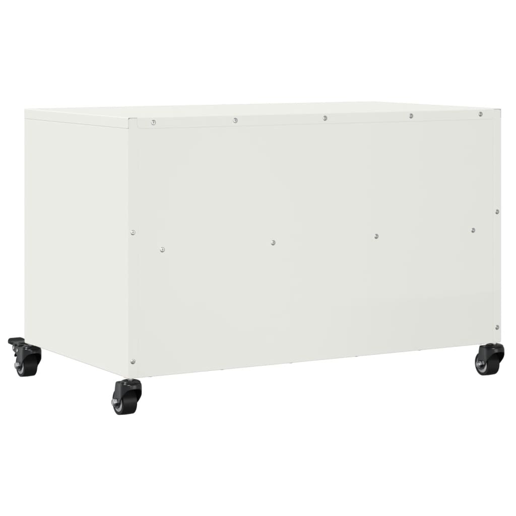 fehér acél TV-szekrény 68 x 39 x 43,5 cm