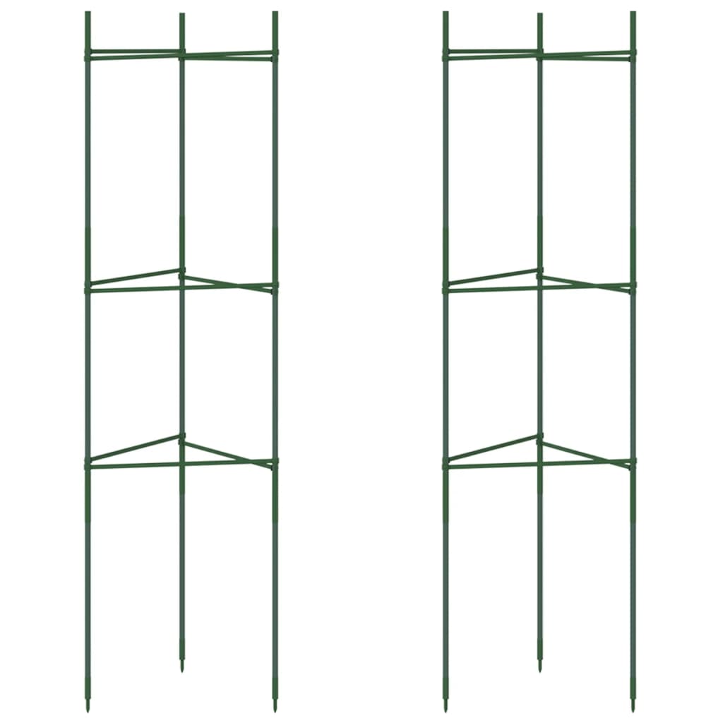 2 db acél és PP paradicsom ketrec 116 cm