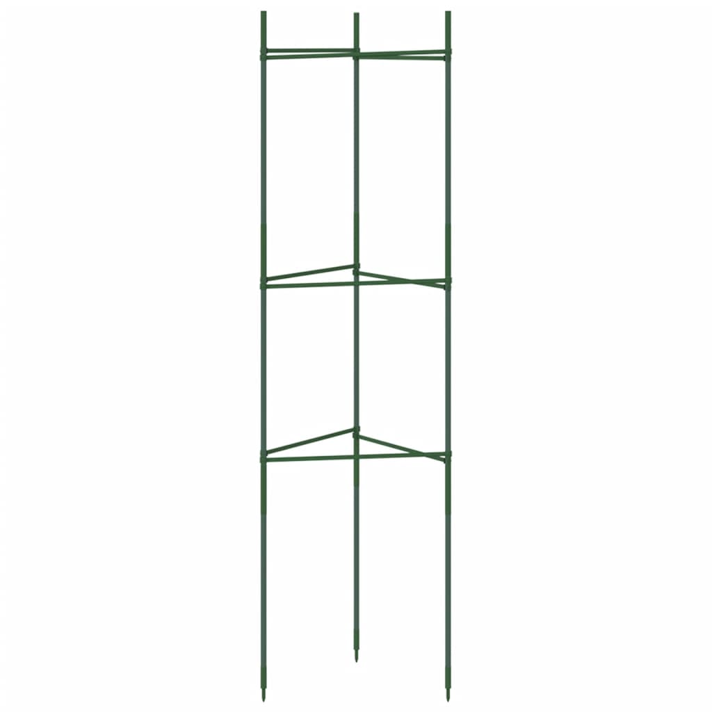 4 db acél és PP paradicsomketrec 116 cm