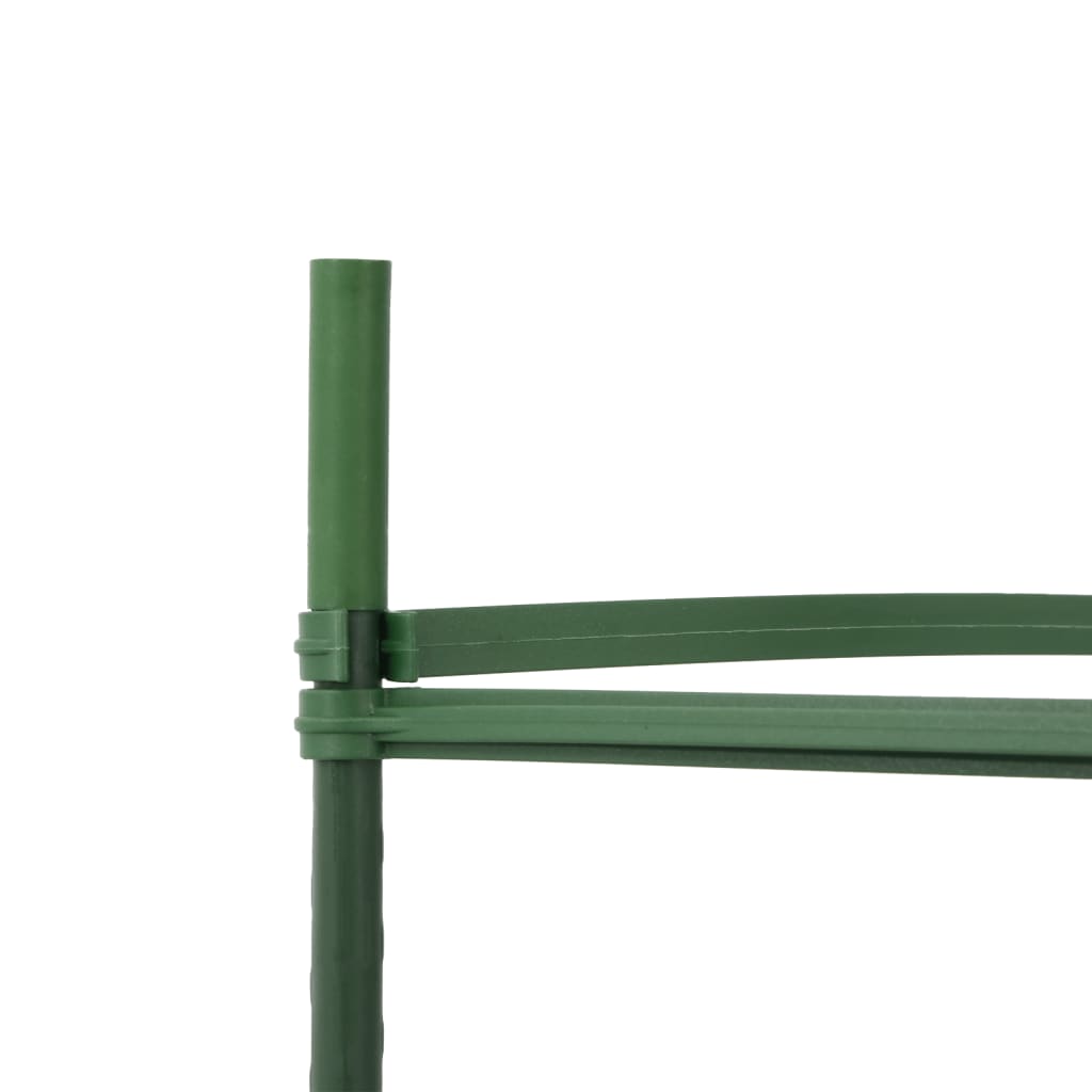8 db acél és polipropilén paradicsomketrec 116 cm