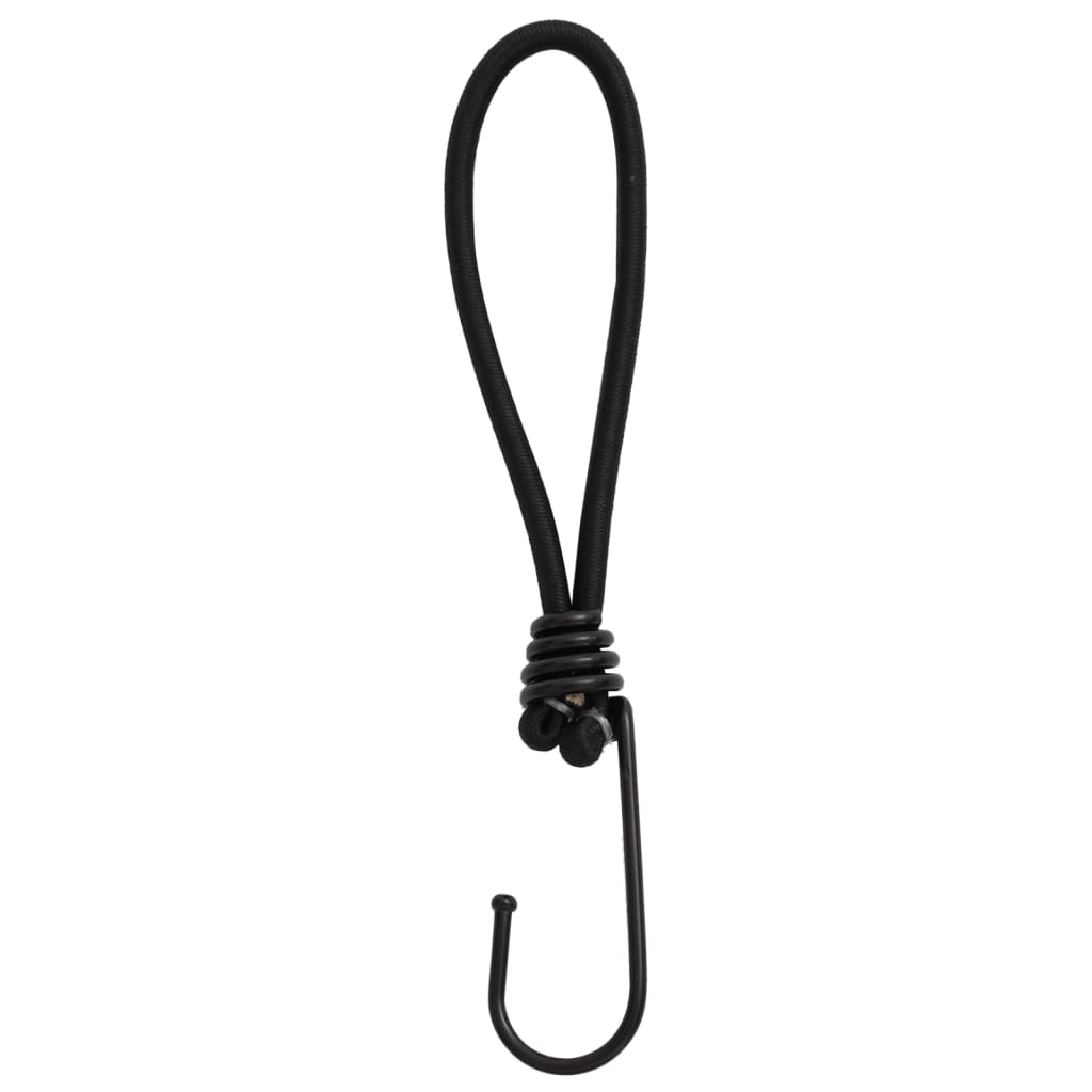 25 db bungeekötél kampókkal 17 cm