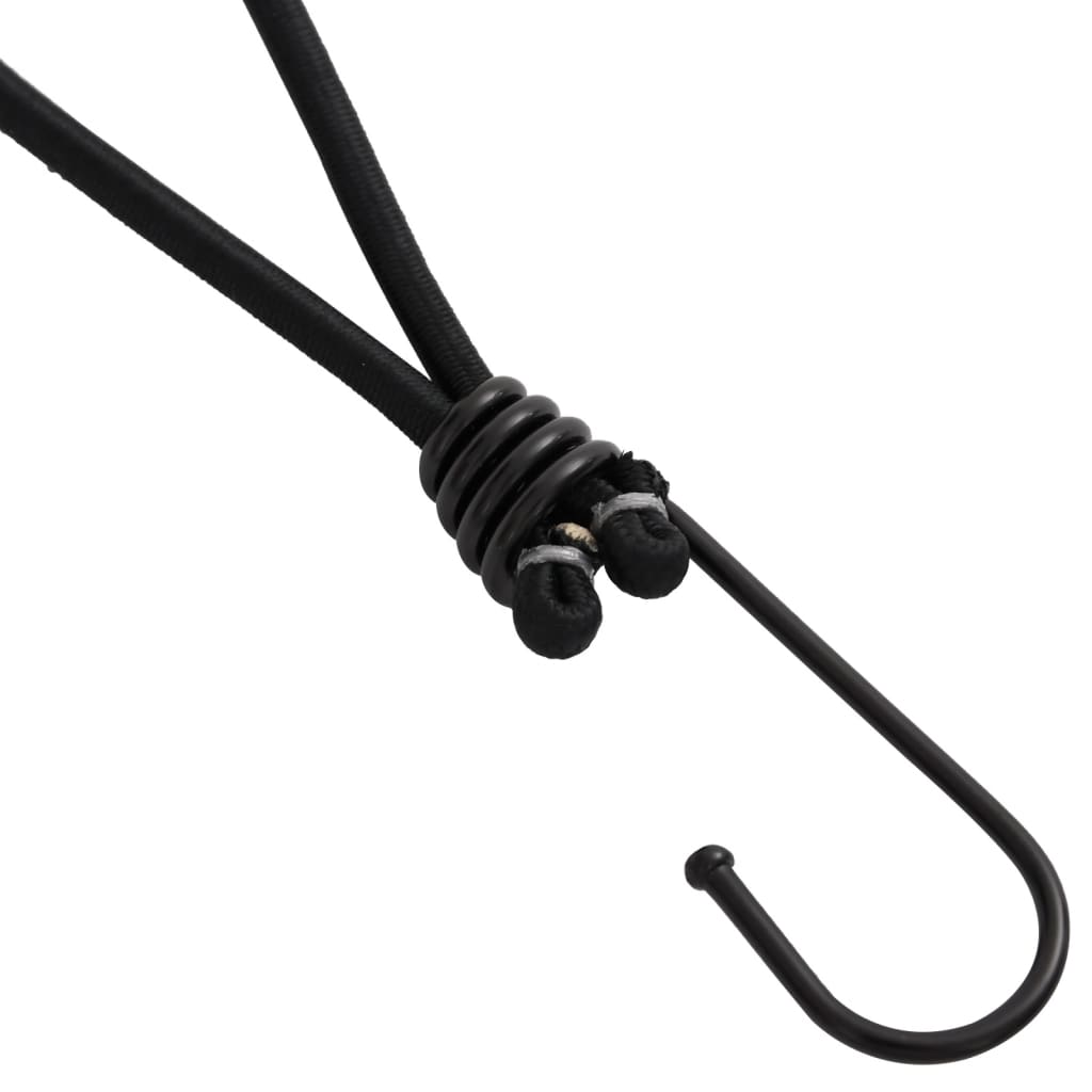 25 db bungeekötél kampókkal 17 cm