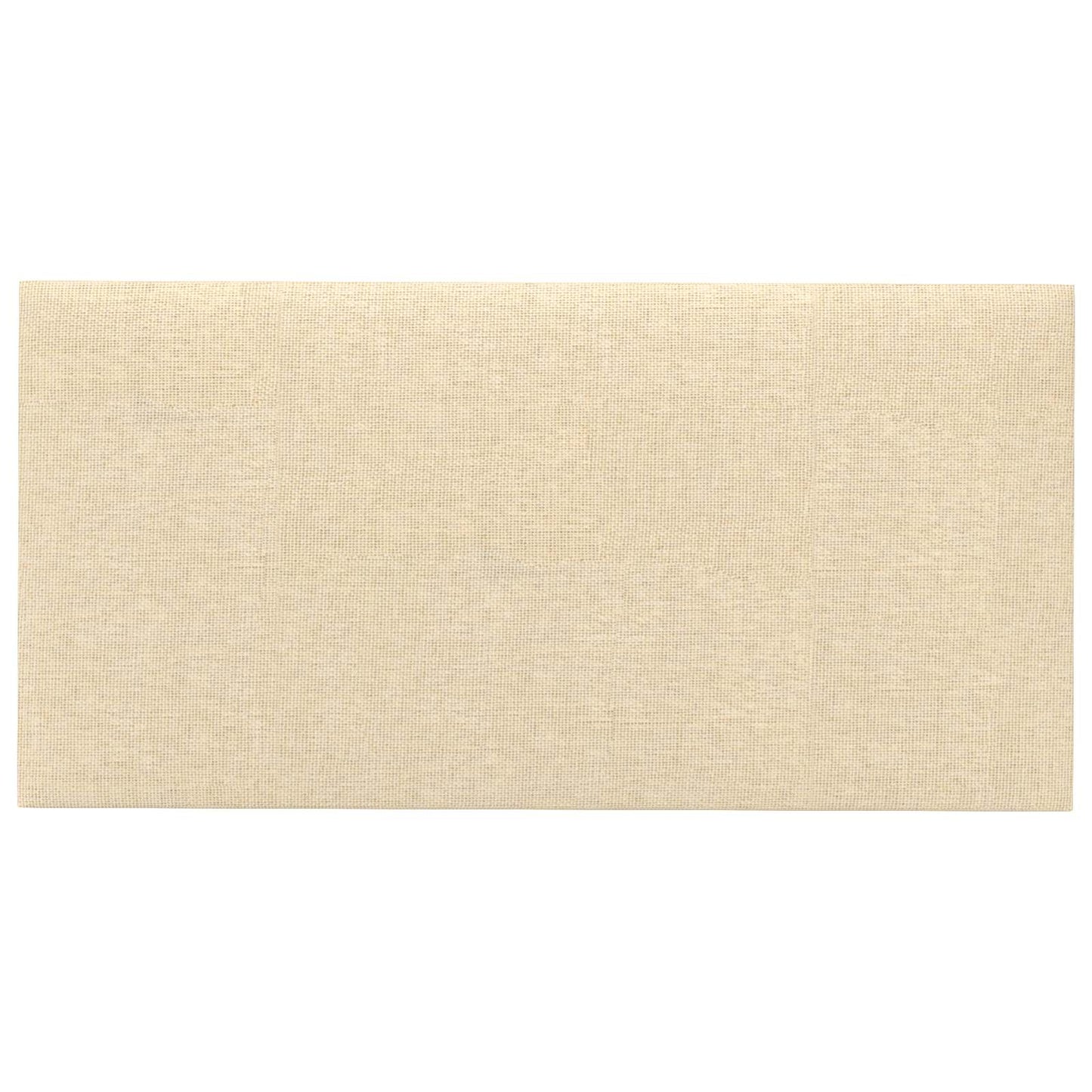 Fali Fejtámla 12 pcs 30 x 15 cm Krém szövet