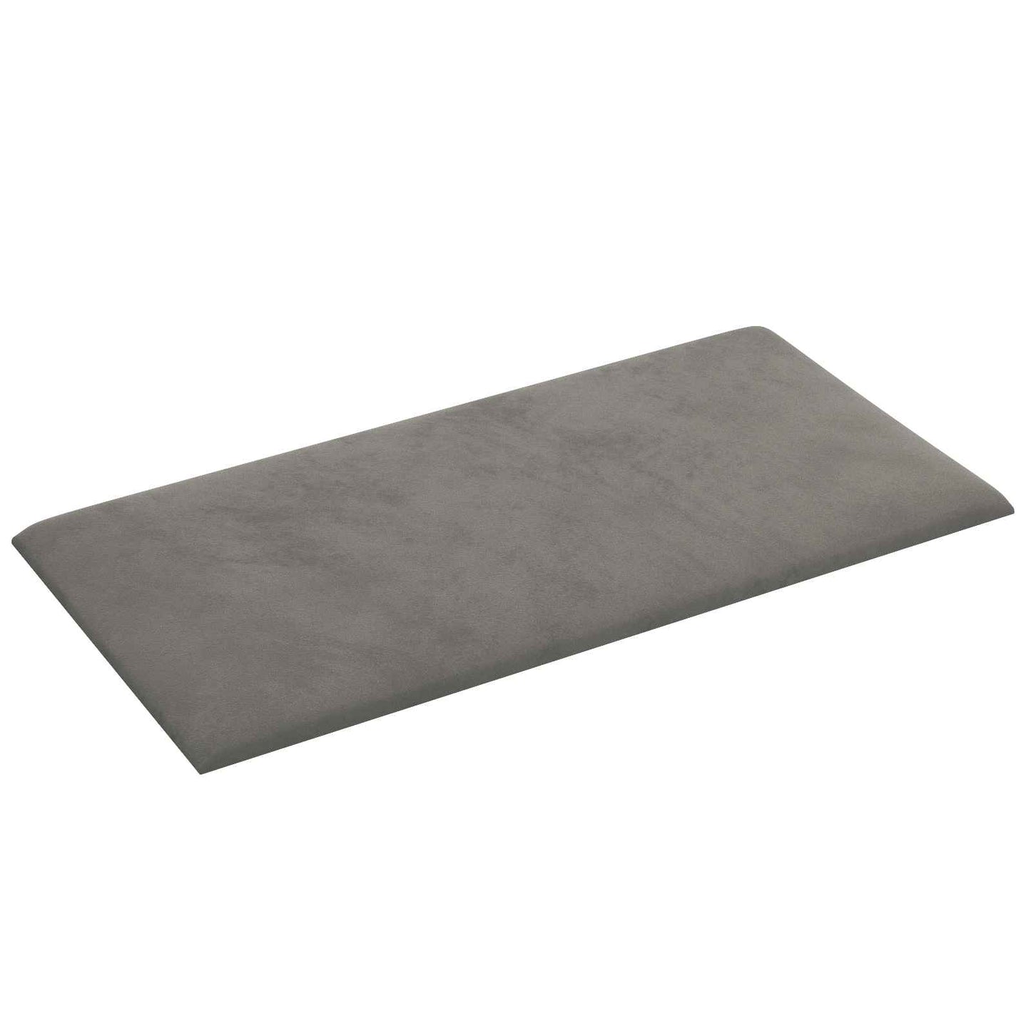 Fali Fejtámla 12 pcs Világosszürke Bársony