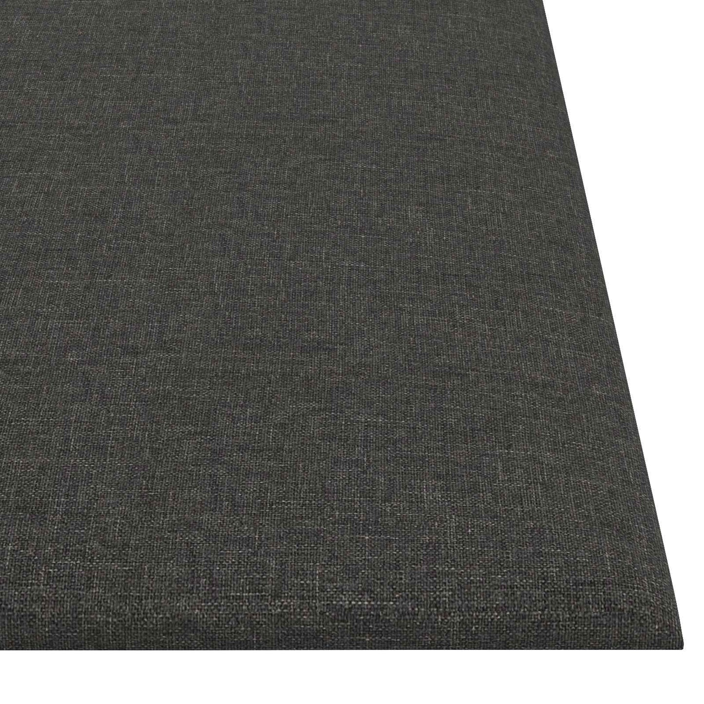 Fali Fejtámla 12 pcs 30 x 30 cm Sötétszürke szövet