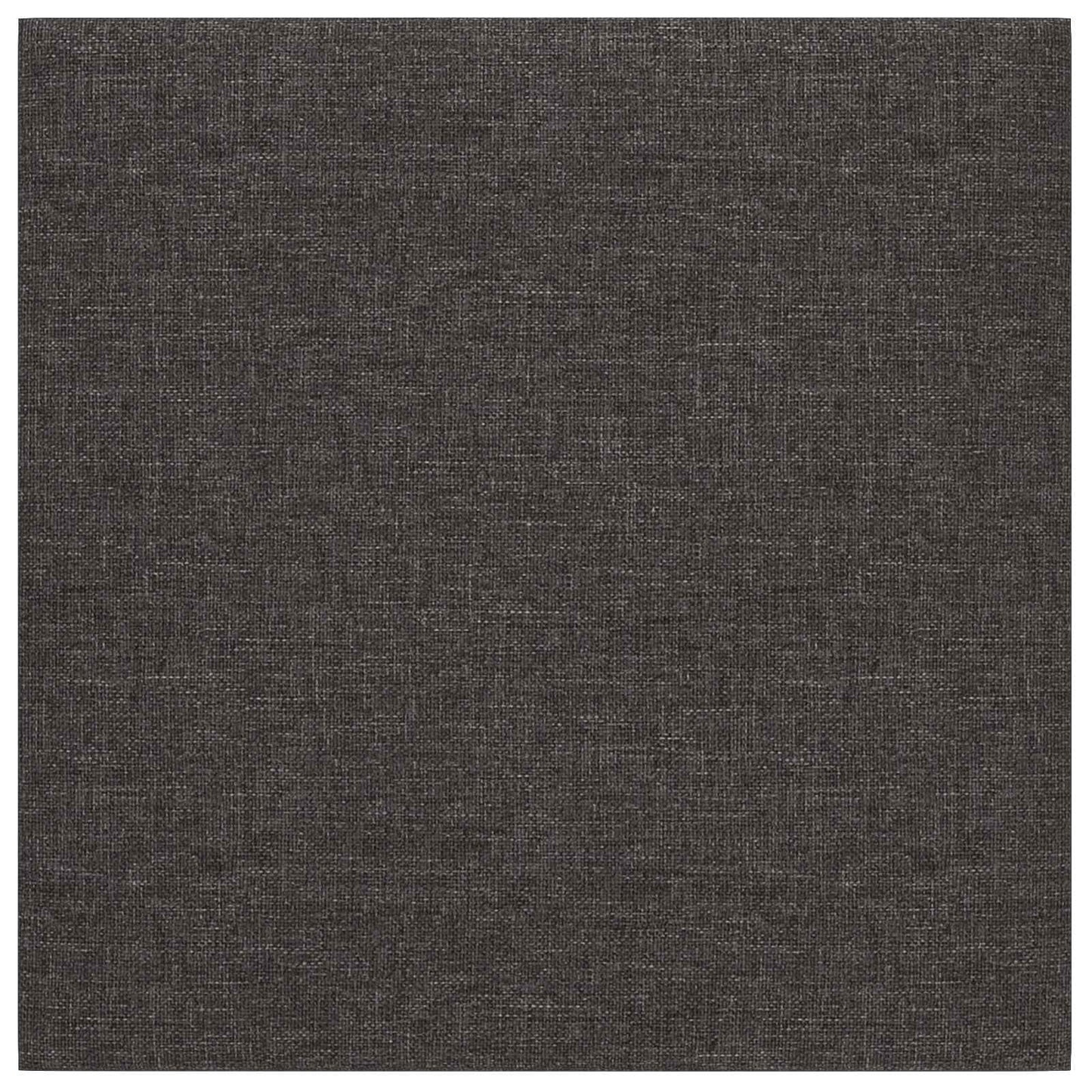 Fali Fejtámla 12 pcs 30 x 30 cm Sötétszürke szövet