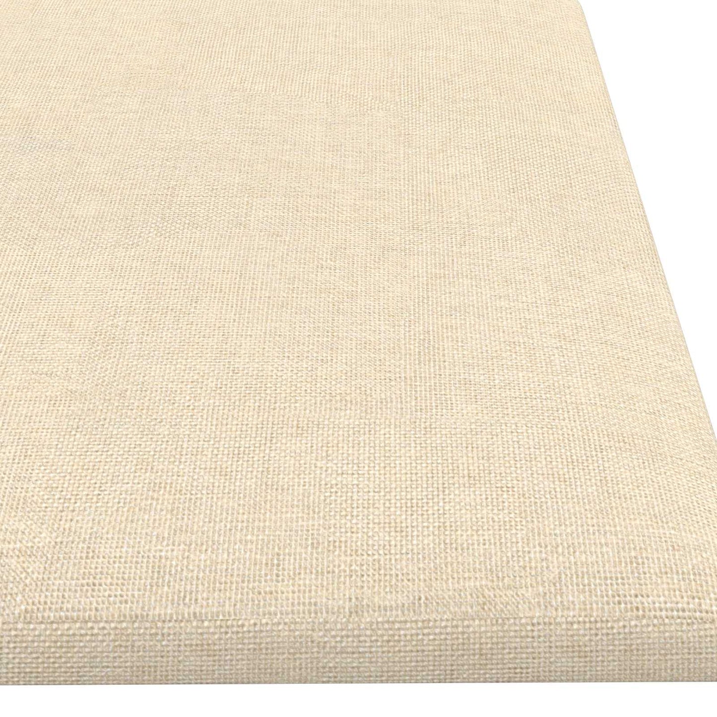 Fali Fejtámla 12 pcs 60 x 15 cm Krém szövet